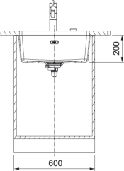 FRANKE MARİS MRG 110-52 SLATE GRİ EVİYE