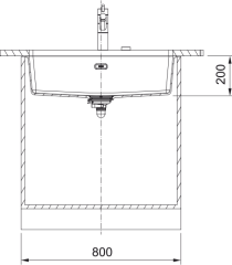 FRANKE MARİS MRG 110-72 SLATE GRİ EVİYE