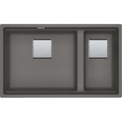 FRANKE KUBUS 2 KNG 160-46-21 STONE GRİ EVİYE