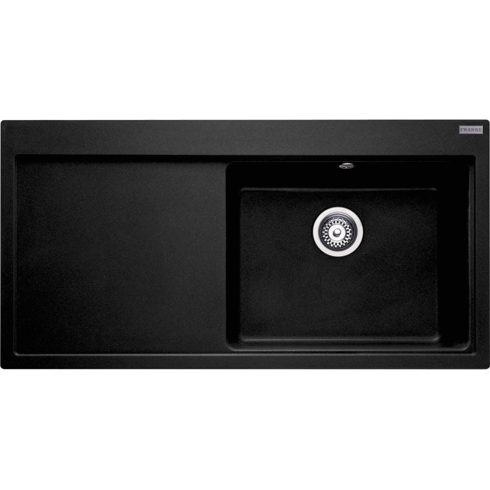 FRANKE MYTHOS MTG 611-100 NERO SOL DAMLALIK EVİYE