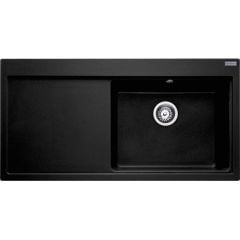 FRANKE MYTHOS MTG 611-100 NERO SOL DAMLALIK EVİYE