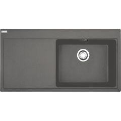 FRANKE MYTHOS MTG 611-100 STONE GRİ SOL DAMLALIK EVİYE