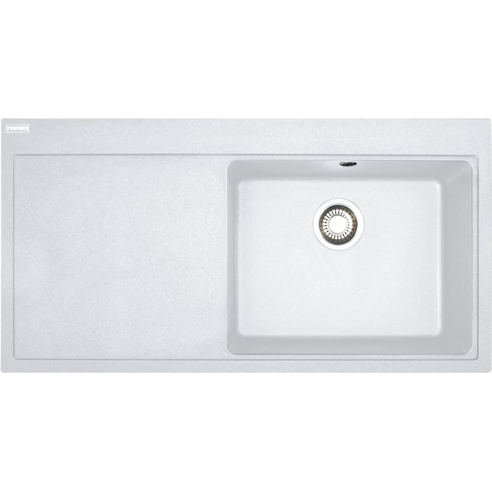 FRANKE MYTHOS MTG 611-100 BİANCO SOL DAMLALIK EVİYE