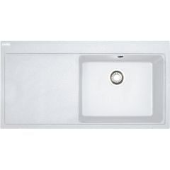 FRANKE MYTHOS MTG 611-100 BİANCO SOL DAMLALIK EVİYE