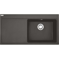 FRANKE MYTHOS MTG 611-100 SLATE GRİ SOL DAMLALIK EVİYE