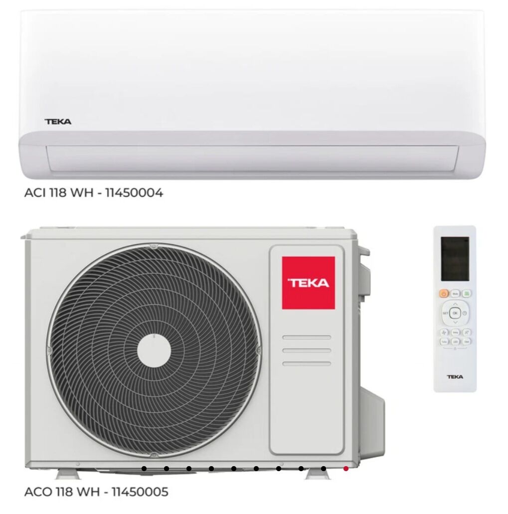 TEKA ACI 118 WH 24-35 m² Oda için Duvar Tipi Klima 18.000 BTU/h