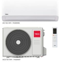 TEKA ACI 124 WH 32-47 m² Oda için Duvar Tipi Klima 24.000 BTU/h
