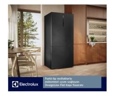 ELECTROLUX LNT7MD58B SİYAH BUZDOLABI